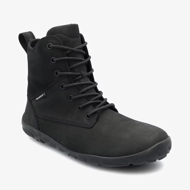 GROUNDIES® Springfield – barefoot outdoor žieminiai batai juoda 1