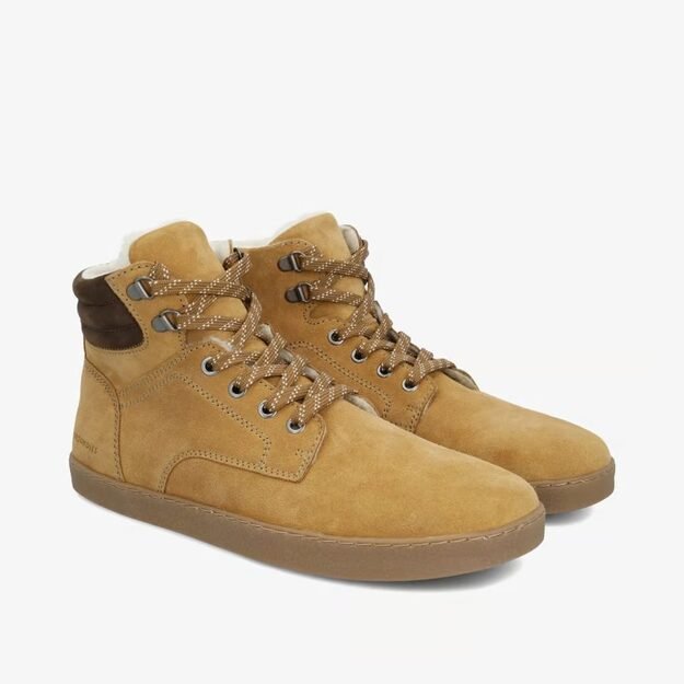 GROUNDIES® vyriški žieminiai barefoot batai Vancouver 2.0 šviesiai ruda 6