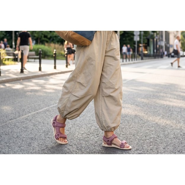 Barefoot Sandals Be Lenka Flow - pelenų rožinė