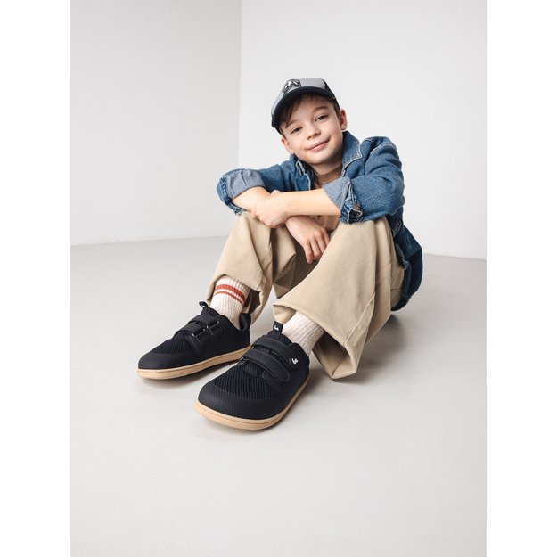 Kids barefoot sneakers Be Lenka Bounty Kids - Black