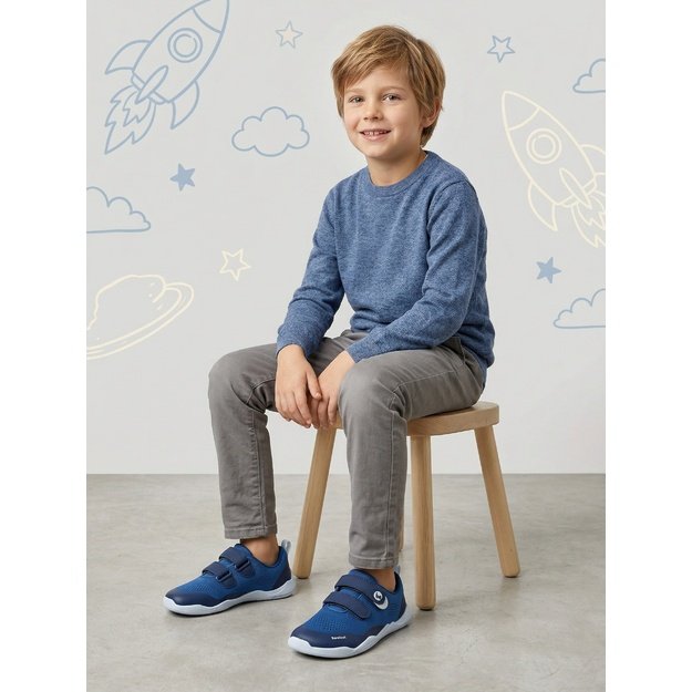 Kids Barefoot Sneakers Be Lenka Nubo Kids - Blue
