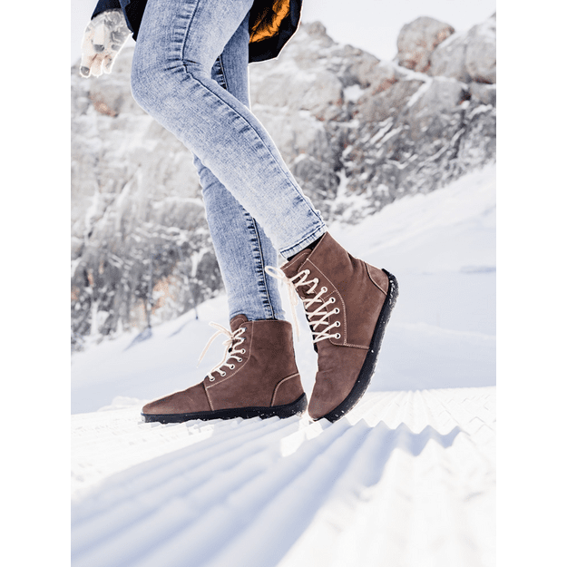 Winter Barefoot Boots Be Lenka Winter 3.0 - Chocolate