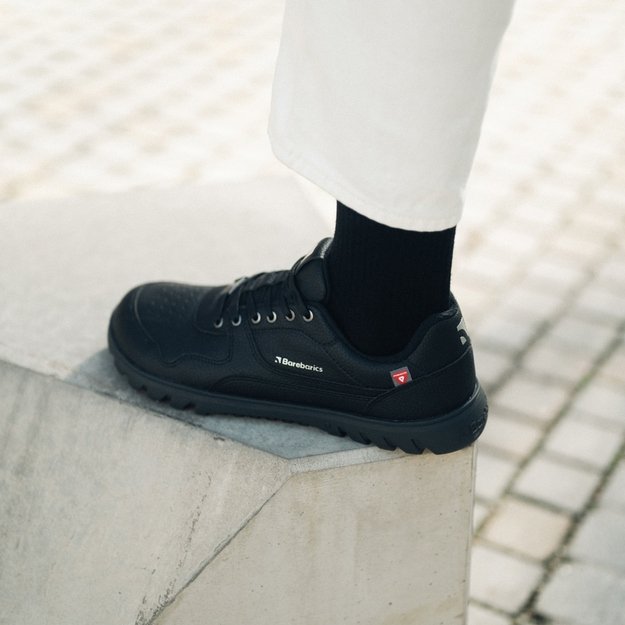 Barefoot Sneakers Barebarics Zing Frost - All Black 7