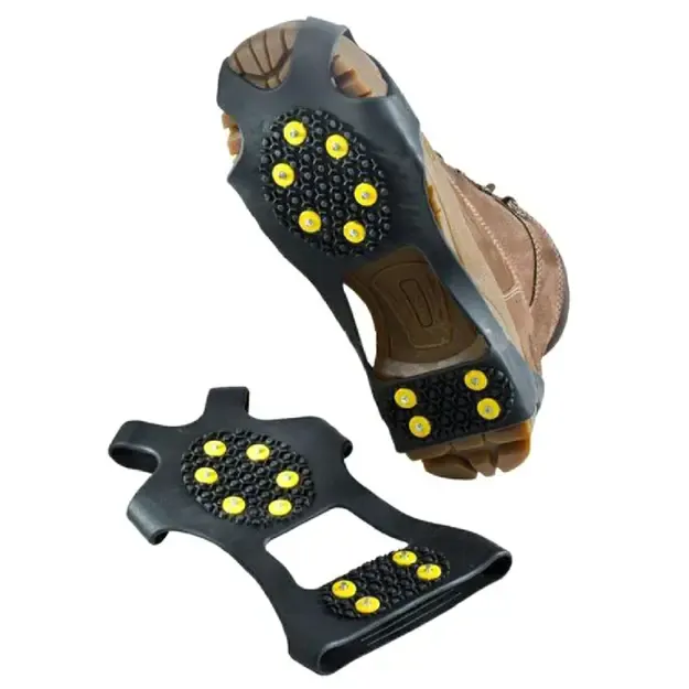 Batų apkaustai/antbačiai nuo slydimo BQ41A, juoda, 42-47, 2 vnt.