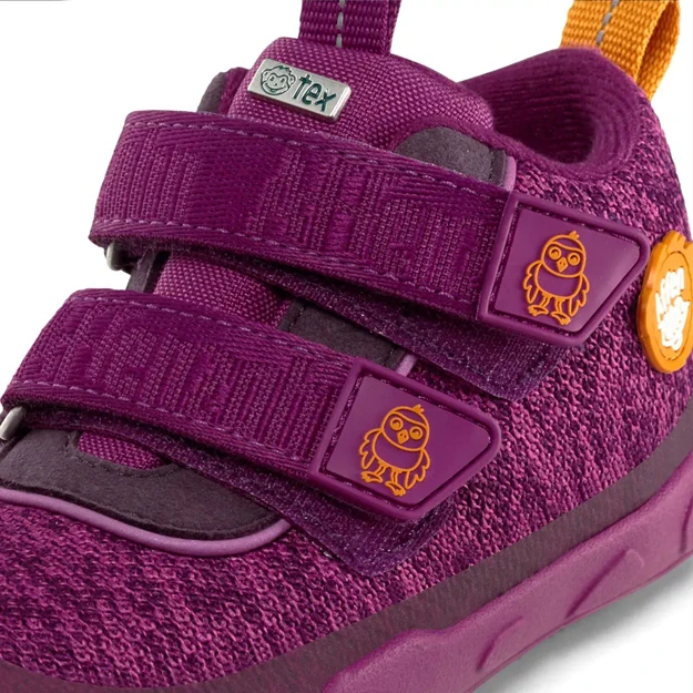 Affenzahn Low Boot Knit Happy – Bird 