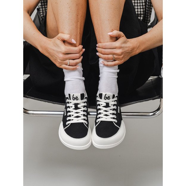 Barefoot Sneakers Be Lenka Rebound - Black & White