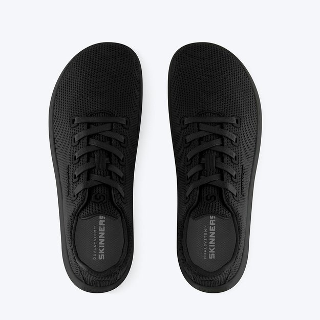 Skinners barefoot sportbačiai Globetrotter II True juoda (vidus juodas)