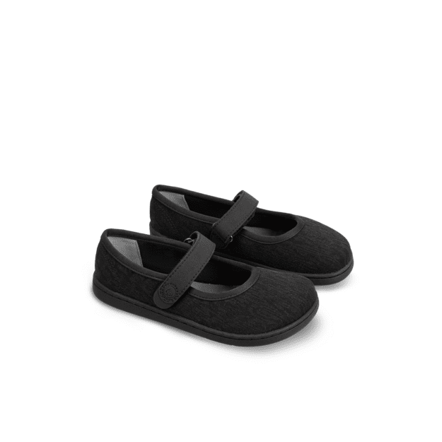Kids Barefoot Ballerinas Be Lenka Tinkee Kids - All Black Sparkle