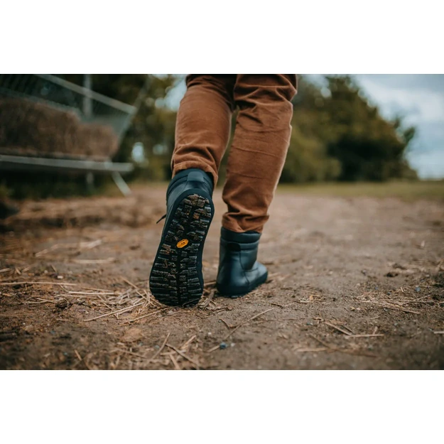 Ahinsa Shuma Black – žieminiai barefoot aulinukai juoda