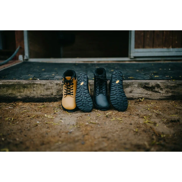Ahinsa Shuma Black – žieminiai barefoot aulinukai juoda