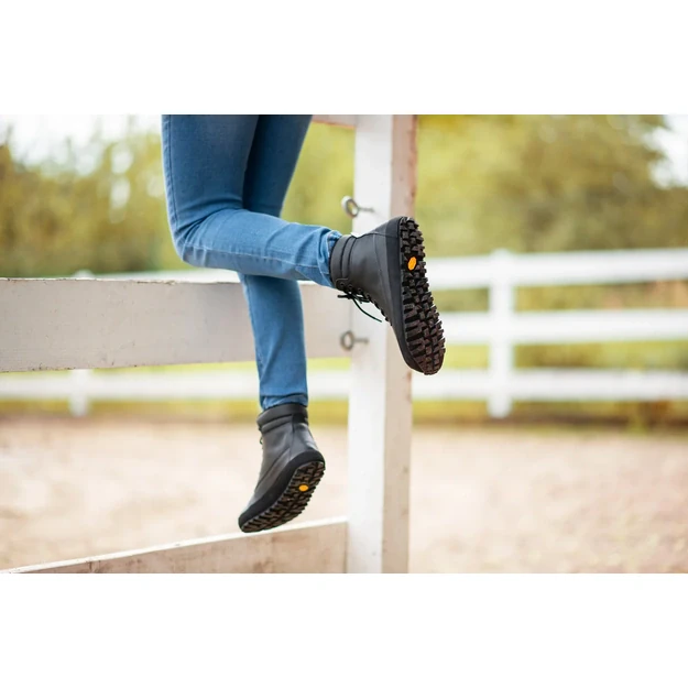 Ahinsa Shuma Black – žieminiai barefoot aulinukai juoda