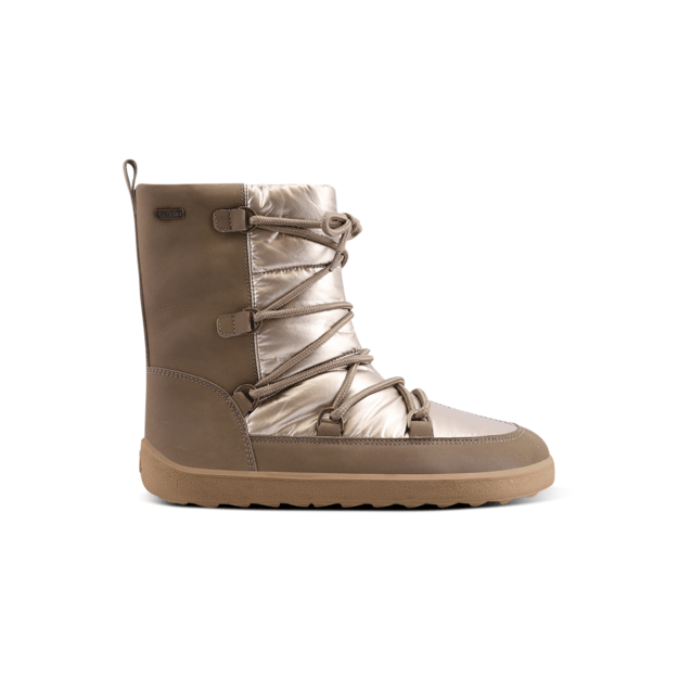 Winter Barefoot Boots Be Lenka Snowfox Woman - Champagne & Brown