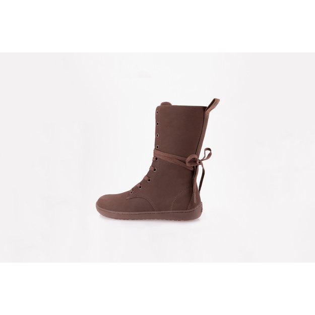 Barefoot Lace-Up Boots Be Lenka Evon - Dark Brown