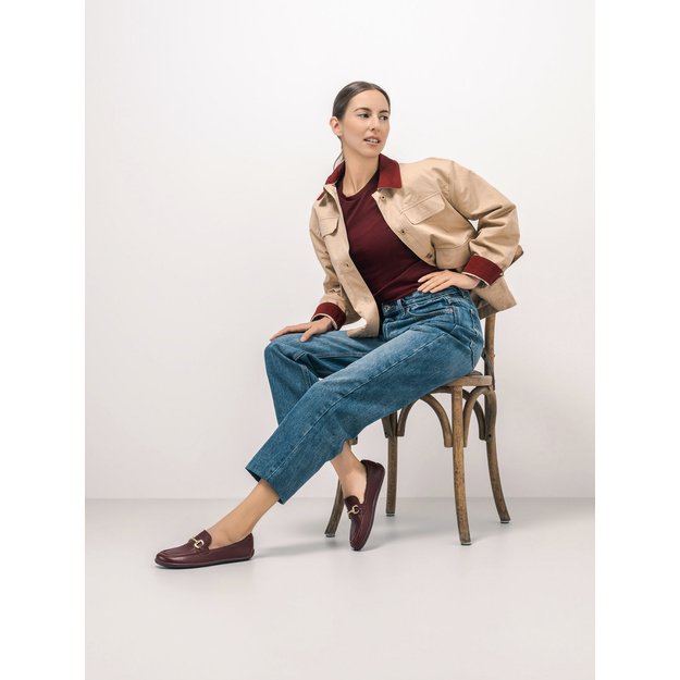 Barefoot Moccasins Be Lenka Divella - Burgundy