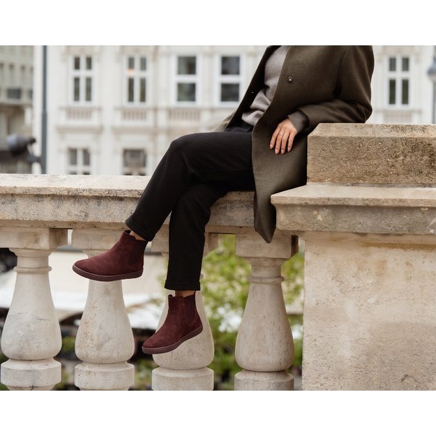 Barefoot Chelsea Boots Be Lenka Entice 3.0 - Burgundy