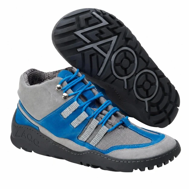 ZAQQ SQOUT Blue Green Waterproof – neperšlampami barefoot žygio batai