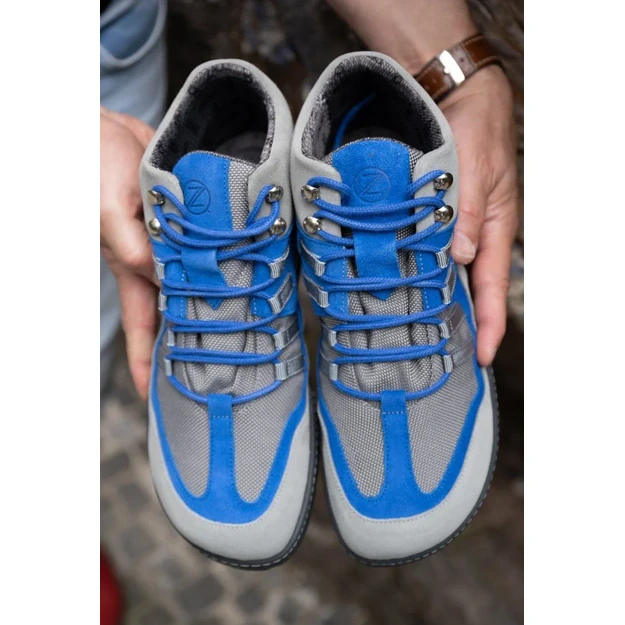 ZAQQ SQOUT Blue Green Waterproof – neperšlampami barefoot žygio batai