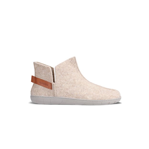 Barefoot slippers Be Lenka Chillax - Ankle-cut - Beige