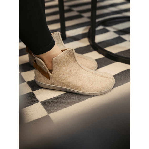 Barefoot slippers Be Lenka Chillax - Ankle-cut - Beige