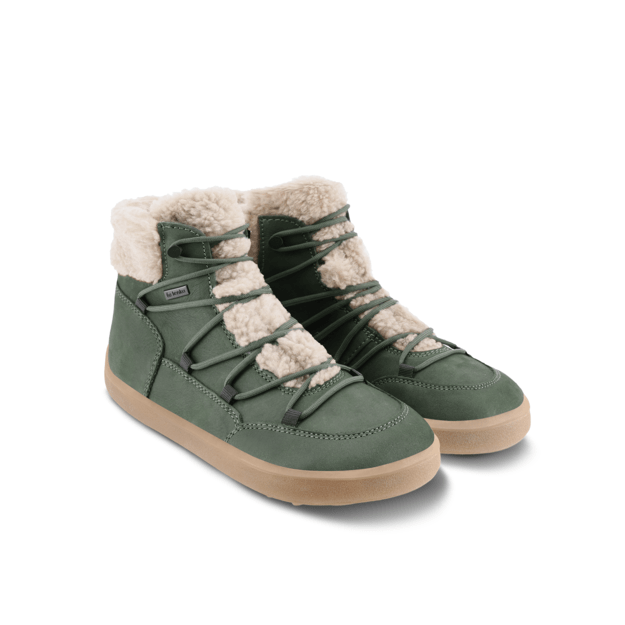 Winter Barefoot Boots Be Lenka Bliss -  Pine Green