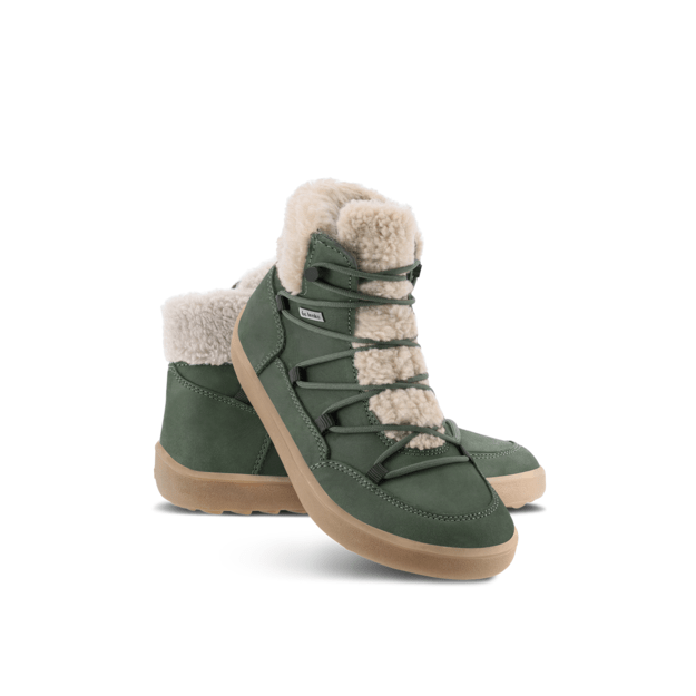 Winter Barefoot Boots Be Lenka Bliss -  Pine Green