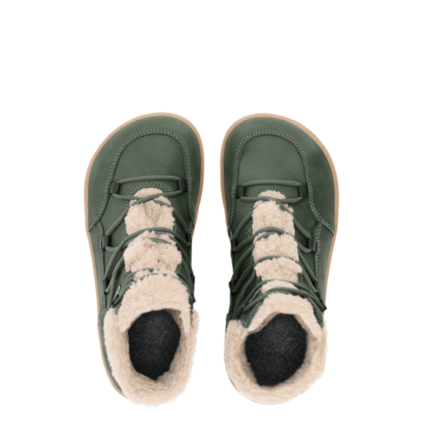 Winter Barefoot Boots Be Lenka Bliss -  Pine Green