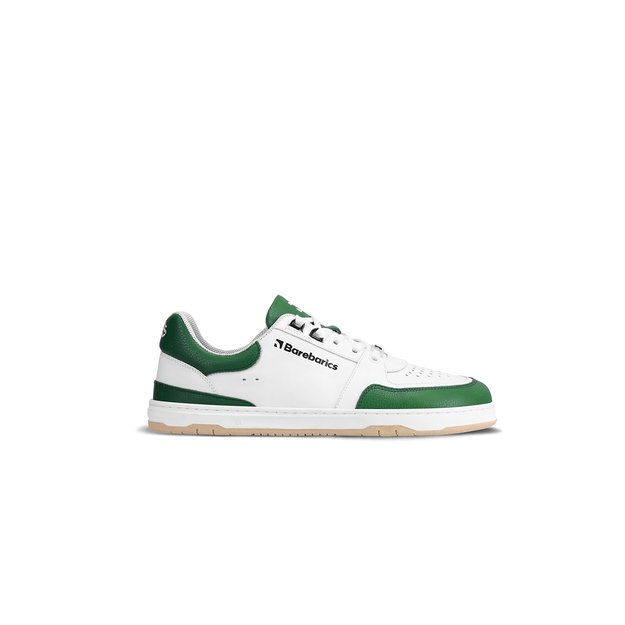 Barefoot Sneakers Barebarics Wave - White & Dark Green