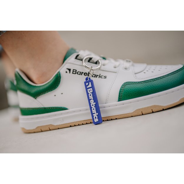 Barefoot Sneakers Barebarics Wave - White & Dark Green