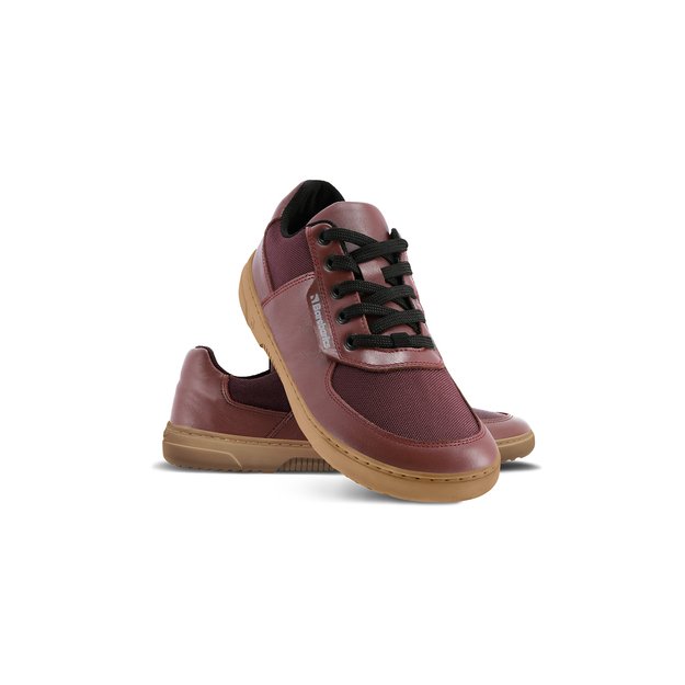 Barefoot Sneakers Barebarics Bravo - Maroon Brown