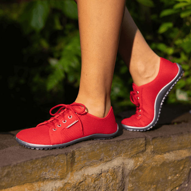 Leguano barefoot kedai Active raudona