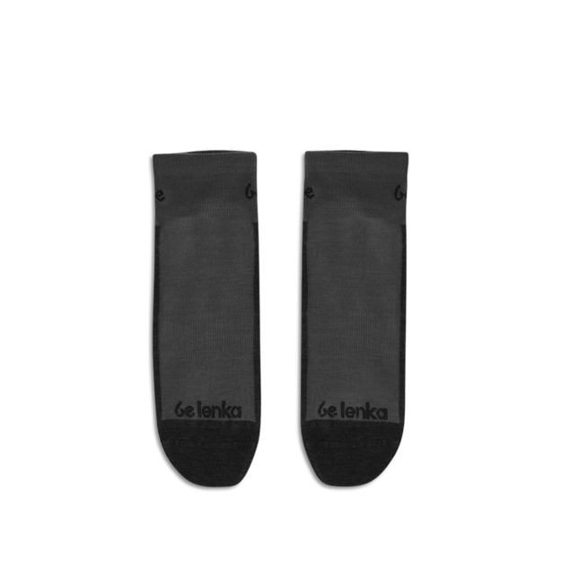 Barefoot Socks Be Lenka - Crew - Merino Wool – Grey