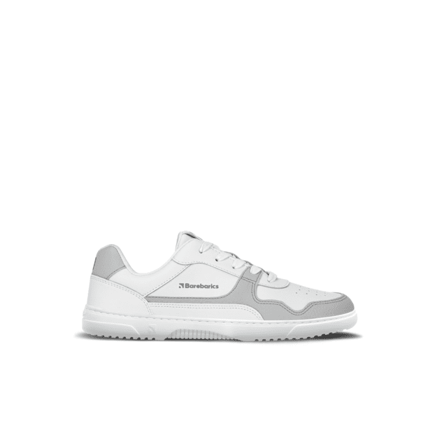 Barefoot Sneakers Barebarics Zing - White & Light Grey