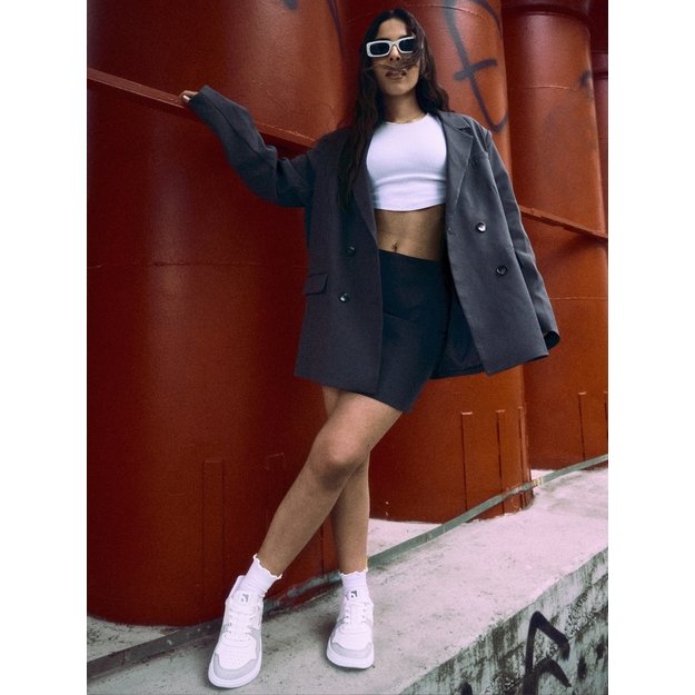 Barefoot Sneakers Barebarics Zing - White & Light Grey