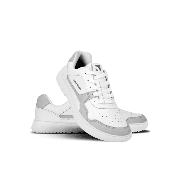 Barefoot Sneakers Barebarics Zing - White & Light Grey