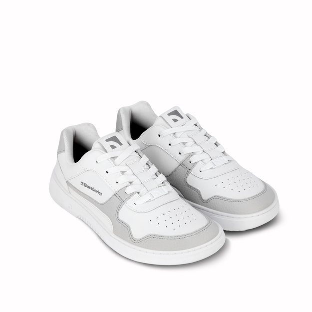 Barefoot Sneakers Barebarics Zing - White & Light Grey