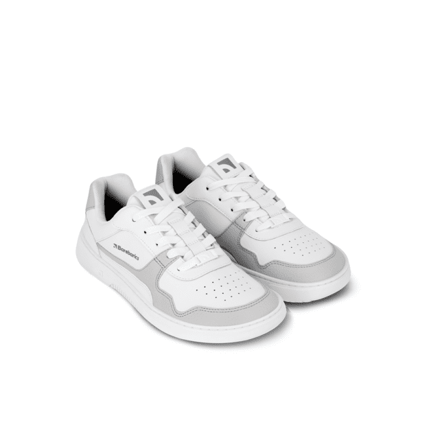 Barefoot Sneakers Barebarics Zing - White & Light Grey