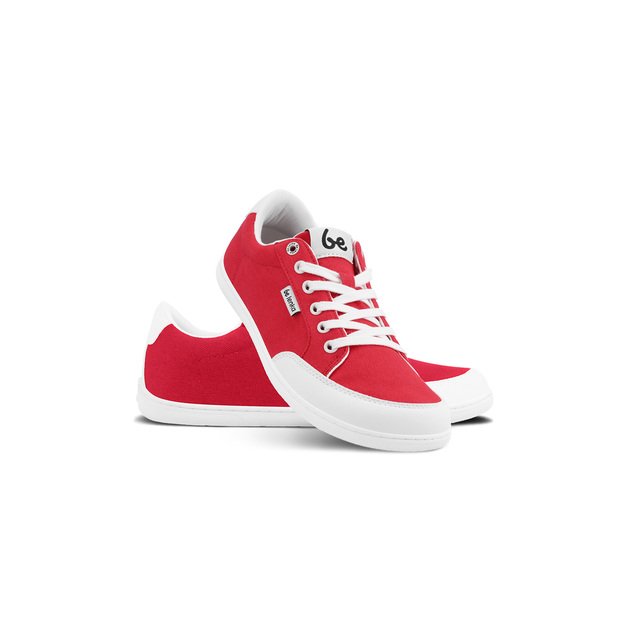 Barefoot Sneakers Be Lenka Rebound - Red & White