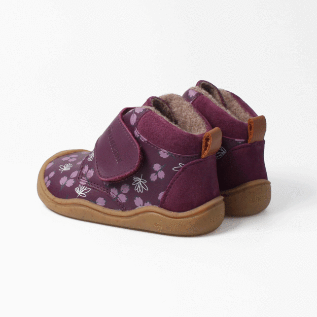 Vaikiški Barefoot batai bLIFESTYLE babyRACCOON winterpflaume (Sandėlio prekė)