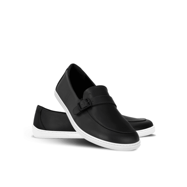 Barefoot Moccasins Be Lenka Amadeus - Black & White