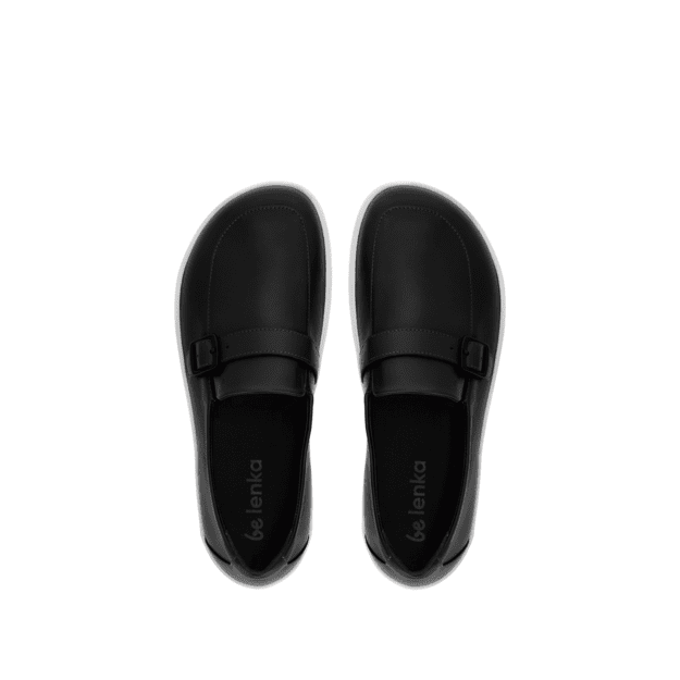 Barefoot Moccasins Be Lenka Amadeus - Black & White