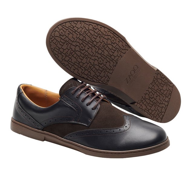 ZAQQ barefoot klasikiniai batai BRIQ Brogue Tonka