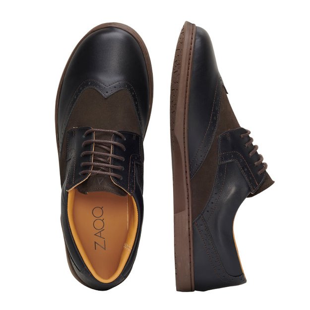 ZAQQ barefoot klasikiniai batai BRIQ Brogue Tonka
