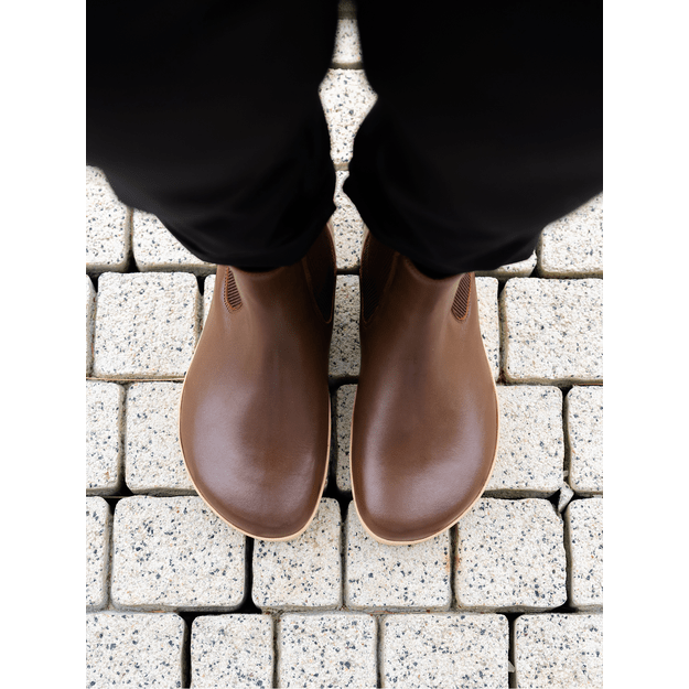 Barefoot Boots Be Lenka Glam - Milk Chocolate