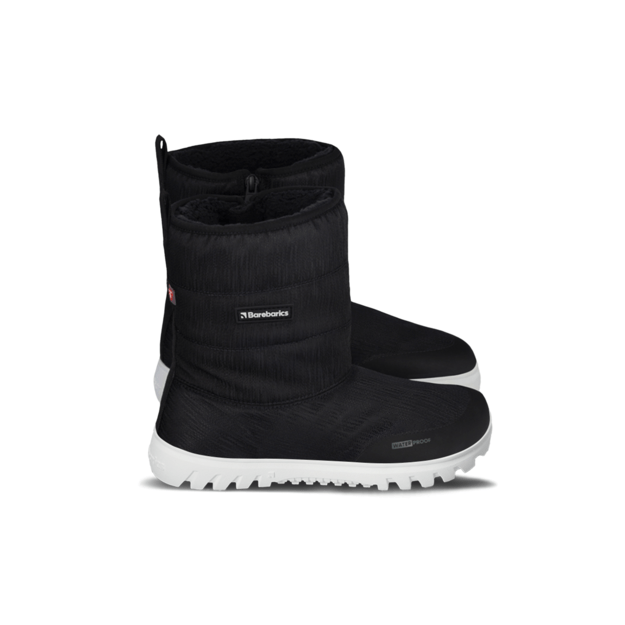 Winter Barefoot Boots Barebarics PolarStride - Black
