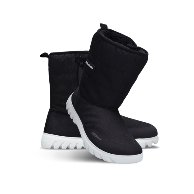 Winter Barefoot Boots Barebarics PolarStride - Black