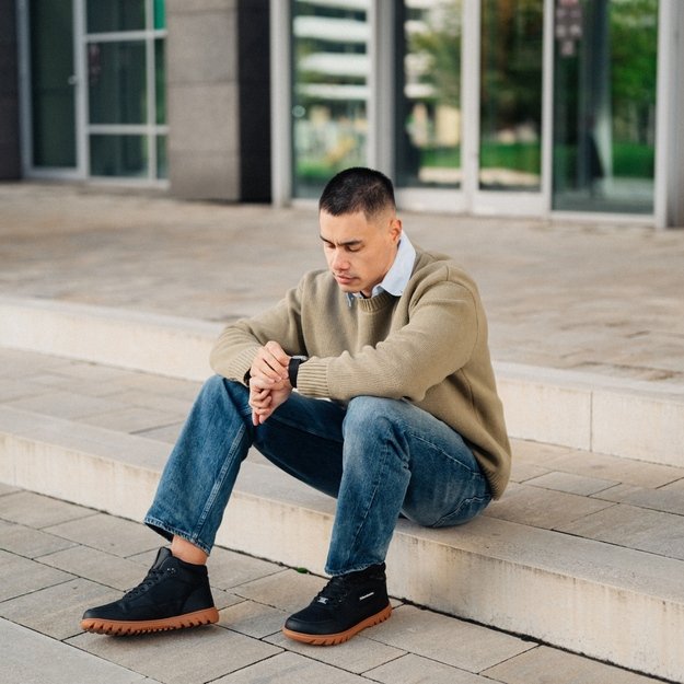 Barefoot Shoes Barebarics UrbanEdge - Black 3