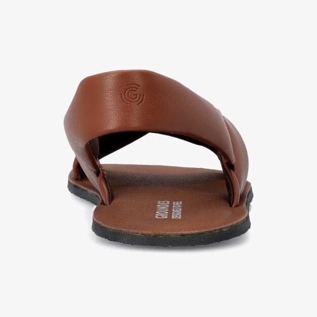 GROUNDIES® barefoot basutės Verona ruda