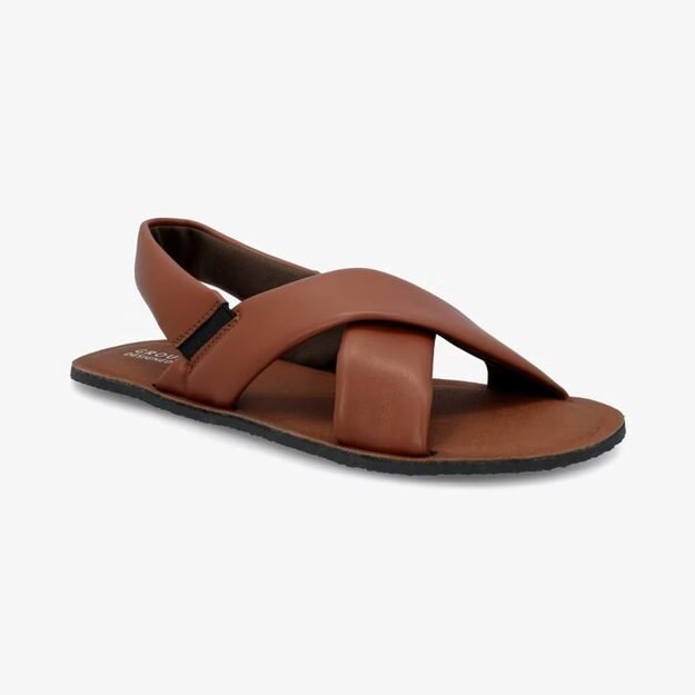 GROUNDIES® barefoot basutės Verona ruda