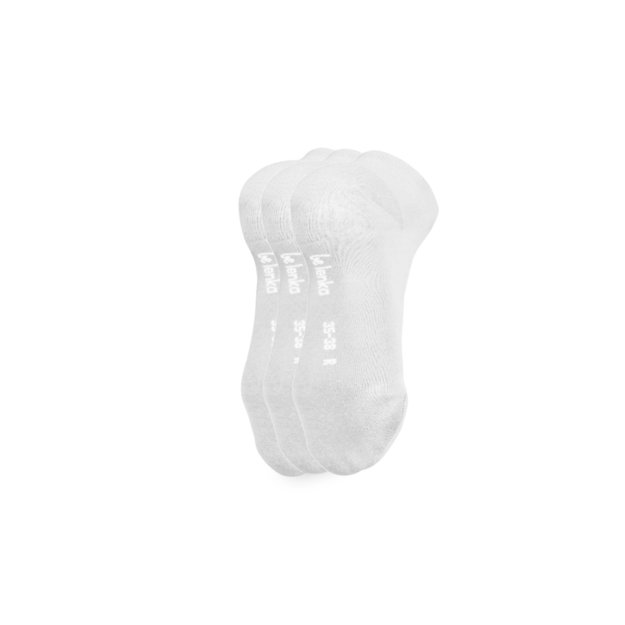 Barefoot Socks - Low-cut - Essentials - White - 3 pack