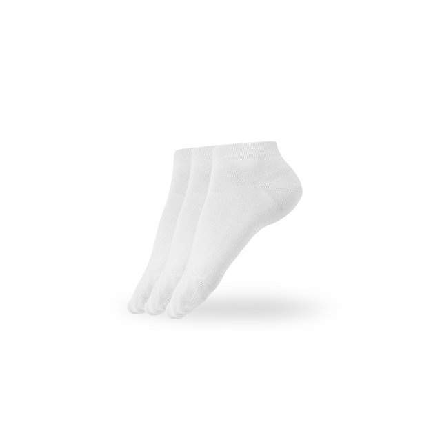 Barefoot Socks - Low-cut - Essentials - White - 3 pack